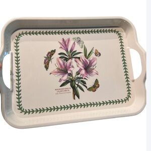 Portmeirion Botanic melamine serving tray with floral print